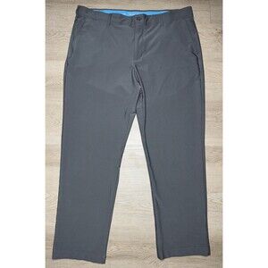 Birdie Bound Golf Pants Mens 40x30 Light Gray Stretch Flex Performance Dry